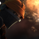 Animated Ming-Na Wen plays suited up and masked bounty hunter Fennec Shand in an image from the Bad Batch series.